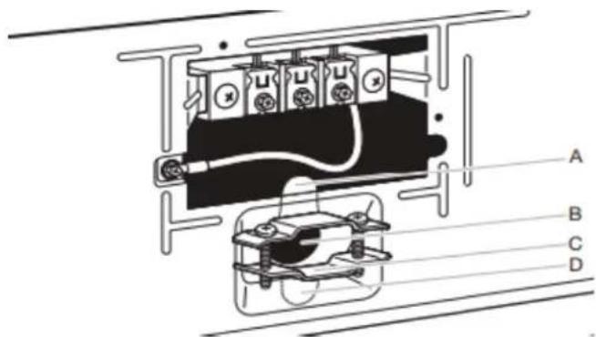WHIRLPOOL WHD862CHC - Raccordement du cordon d'alimentation - 1