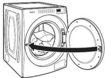 WHIRLPOOL WHD862CHC - Load the dryer - 1
