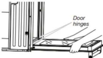 WHIRLPOOL WOS72EC7HV - Remove Oven Door(s) - 1