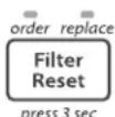 WHIRLPOOL WRFA32SMHZ - Filter Reset - 1