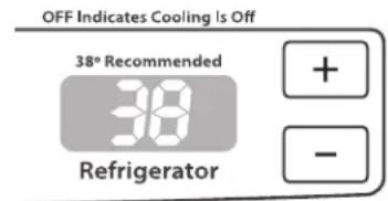 WHIRLPOOL WRFA32SMHZ - Pour ajuster les points de réglage de température : - 1