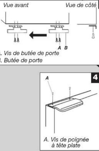 WHIRLPOOL WRFA32SMHZ - Inversion du sens d'ouverture de la porte (facultatif) - 3