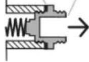 WHIRLPOOL WEG750H0HW - Conversion du détendeur de gaz (du gaz naturel au gaz propane) - 5