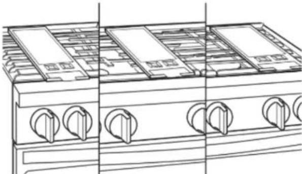 WHIRLPOOL WEG750H0HW - Install Griddle (on some models) - 2