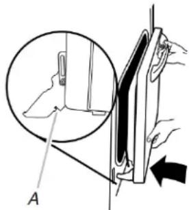WHIRLPOOL WEG750H0HW - Para volver a colocarlo: - 1