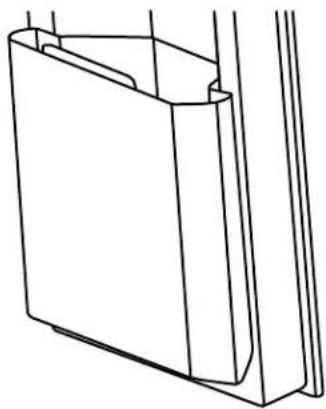 WHIRLPOOL WRF560SMHZ - To remove and replace the fresh bin: - 1