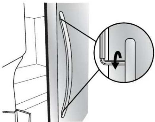 WHIRLPOOL WRF560SMHZ - Install Door Handles - 2