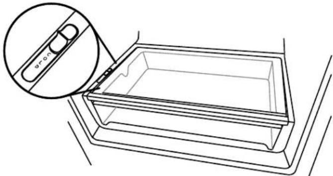 WHIRLPOOL WRF560SMHZ - To adjust the airflow: - 1