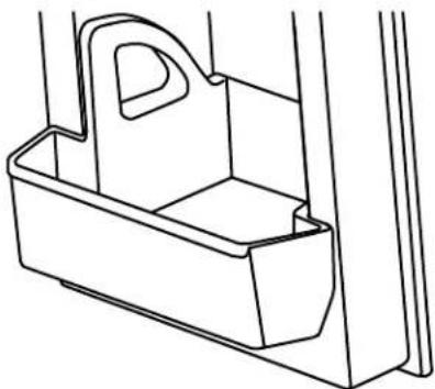 WHIRLPOOL WRF560SMHZ - Retrait et réinstallation des balconnets à condiments : - 1