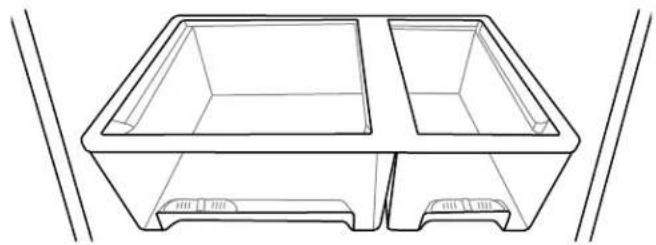 WHIRLPOOL WRF560SMHZ - Para quitar y volver a colocar el cajón para verduras: - 1