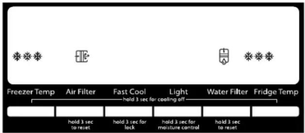 WHIRLPOOL WRF560SMHZ - Contrôle de la température - 1