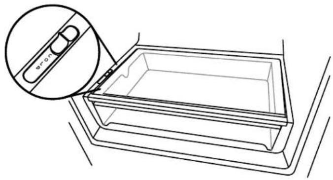 WHIRLPOOL WRF560SMHZ - Ajustement du flux d'air : - 1