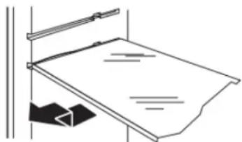 WHIRLPOOL WRF532SMHW - Pour réinstaller une tablette : - 1