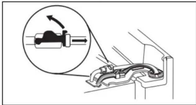 WHIRLPOOL WRF532SMHW - Remove Left-Hand Refrigerator Door - 3