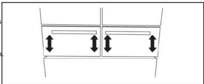 WHIRLPOOL WRF532SMHW - Step 1 - Adjust the Drawer Fronts Up/Down - 1