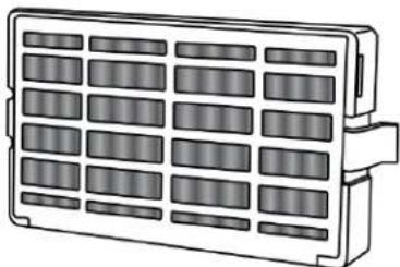 WHIRLPOOL WRF532SMHW - Installer le filtre à air (sur certains modèles) - 1