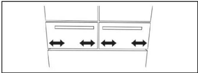 WHIRLPOOL WRF532SMHW - Step 1 - Adjust the Drawer Fronts Up/Down - 6