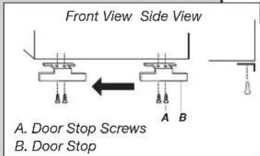 WHIRLPOOL WRF540CWHZ - Door Swing Reversal (optional) Door Removal &amp; - 3