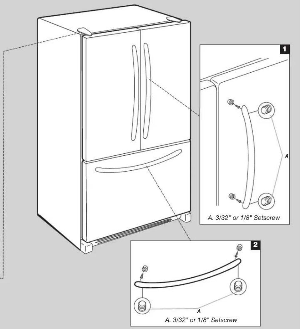 WHIRLPOOL WRF540CWHZ - Door Swing Reversal (optional) Door Removal &amp; - 17