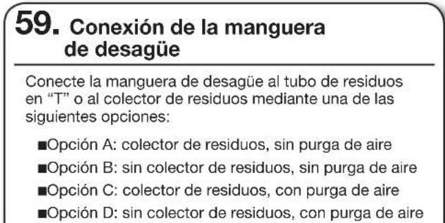 WHIRLPOOL WDT750SAHB - CONEXION DE LA MANGUERA DE DESAGUE - 1