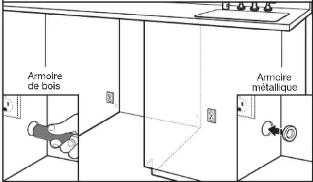 WHIRLPOOL WDT750SAHB - Poncer pour obtenir des trous lisses - 1