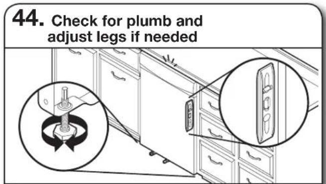 WHIRLPOOL WDT750SAHB - FINAL INSTALLATION CHECK - 4