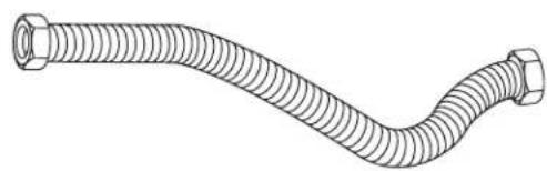 WHIRLPOOL WDT750SAHB - Tuberia flexible - 1