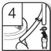 WHIRLPOOL WDT750SAHB - Connect drain hose - 12