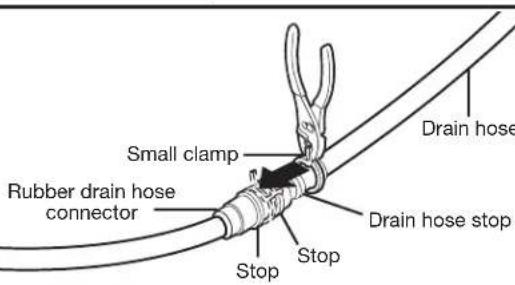 WHIRLPOOL WDT750SAHB - Slide clamp onto connector - 1