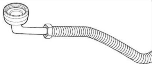 WHIRLPOOL WDTA50SAHV - Add 90^ elbow fitting to the water supply line - 1