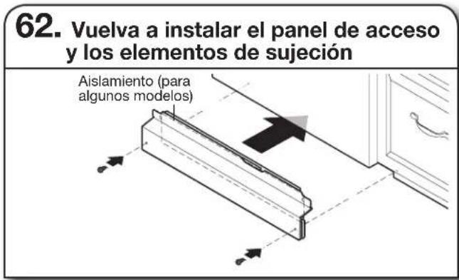WHIRLPOOL WDTA50SAHV - INSTALLACION DEL PANEL DE ACCESO - 1