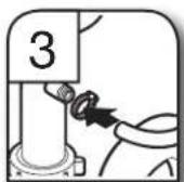 WHIRLPOOL WDTA50SAHV - Option D : Sans broyeur de déchets - avec brise-siphon - 4