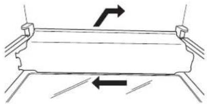 WHIRLPOOL WRS571CIHW - Réinstallation du protège-ampoule : - 1
