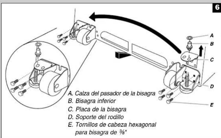 WHIRLPOOL WRF532SMHB - como qitar y volver aponer la puerta en su lugar - 5