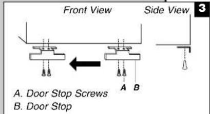 WHIRLPOOL WRF532SMHB - Door Swing Reversal (optional) - 3