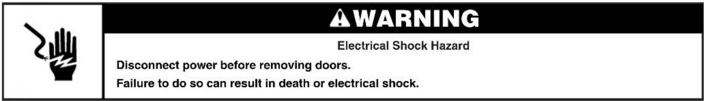 WHIRLPOOL WRF532SMHB - Door Removal & Replacement - 8
