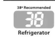 WHIRLPOOL WRF532SMHB - Pour ajuster les réglages de température : - 1