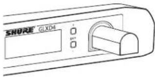 SHURE GLXD4 - Baia de Carga do Receptor - 1