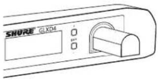 SHURE GLXD4 - Puesto de carga del receptor - 1