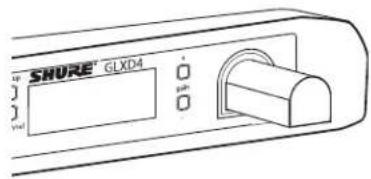 SHURE GLXD4 - Receiver Charging Bay - 1