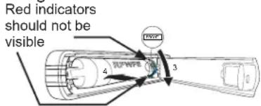 GE Profile PYE22PMKES - Installing the Filter Cartridge/Bypass Plug - 1