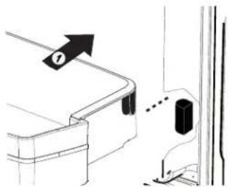 GE Profile PYE22PMKES - To place bins into doors: - 2