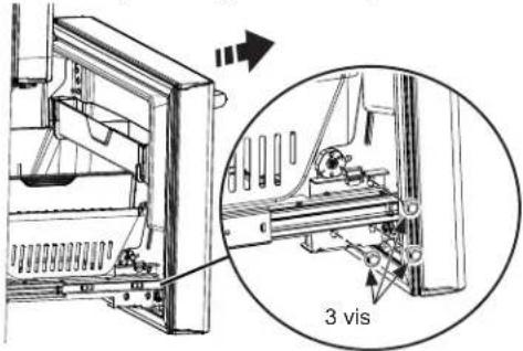 GE Profile PYE22PMKES - RETRAIT DE LA PORTE DU CONGÉLATEUR - 1
