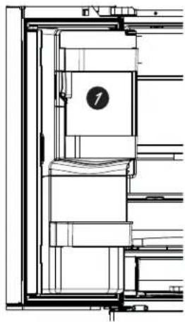 GE Profile PYE22PMKES - Door ice bin\* - 2