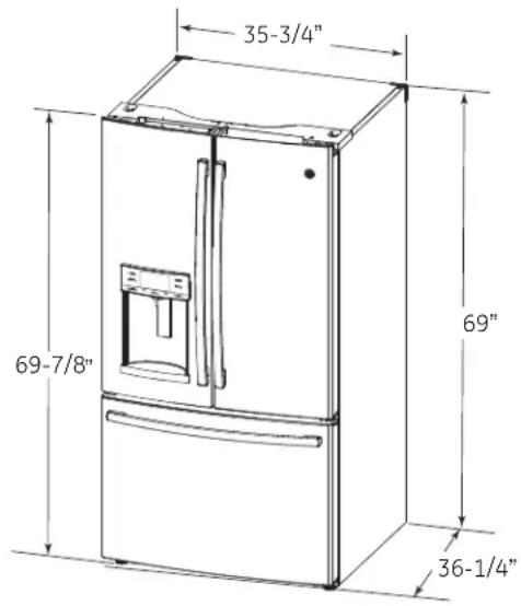 GE Profile PWE23KMKES - Retrait d'un panier - 1
