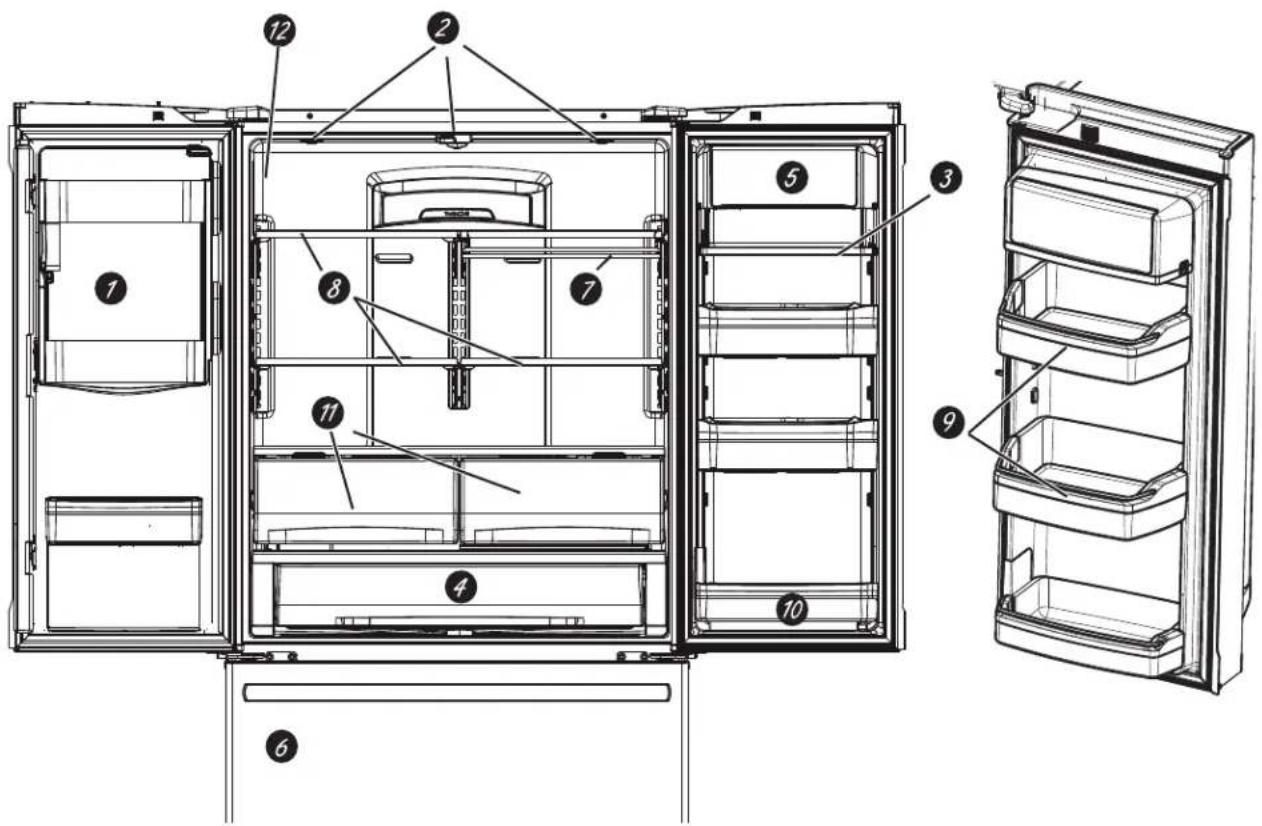 GE Profile PWE23KMKES - Refrigerants - 2