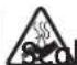 GE Profile PWE23KMKES - WARNING - 1