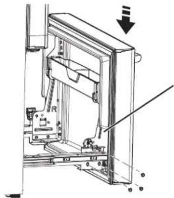 GE Profile PWE23KMKES - Riesgo al levantar la puerta - 3