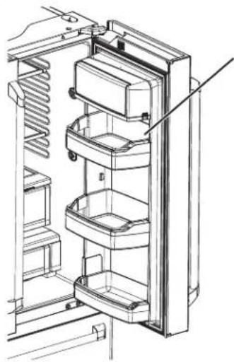 GE Profile PWE23KMKES - Recipiente de Lácteos No Ajustable - 1