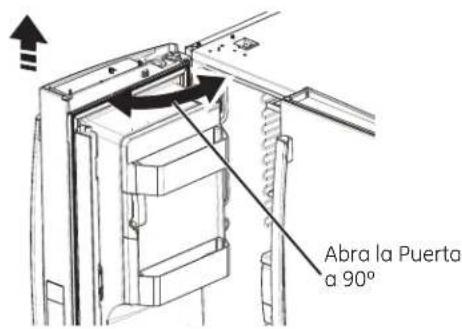GE Profile PWE23KMKES - RETIRE LAS PUERTAS DEL REFRIGERADOR (cont.) - 1